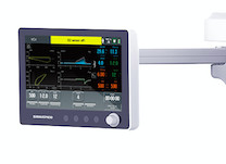 Macchina anestetica veterinaria dell'ARIA O2 con lo schermo a colori LCD